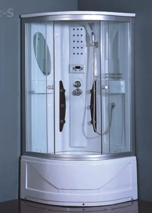 Massage shower booths
