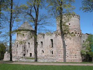 Cēsu Viduslaiku pils , Schloss