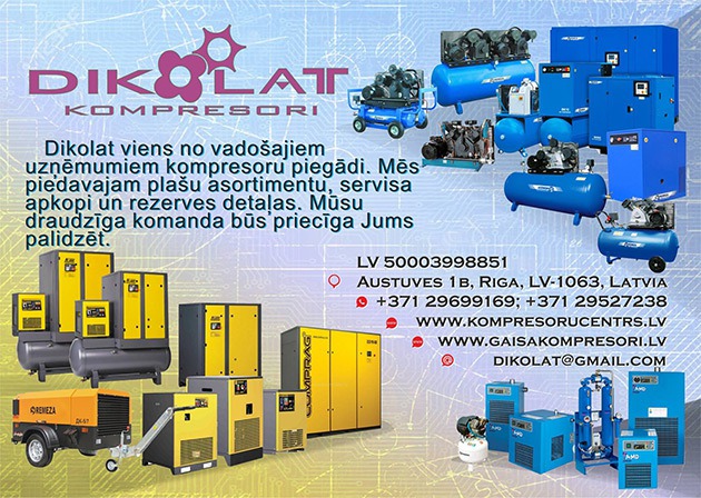 All types of compressors - your partner Dikolat