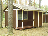 Dzirnezers K, kempings