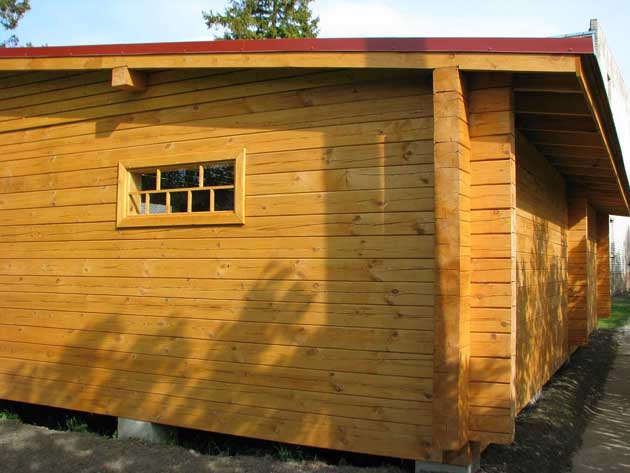 Bathhouse, sauna construction 