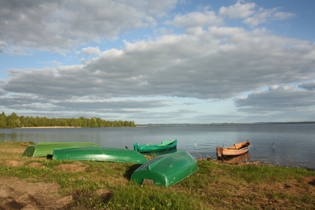 Recreation by Razna lake