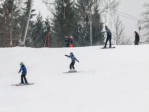 Golgāts, skiing track