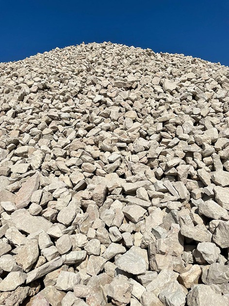 Dolomite crushed stone