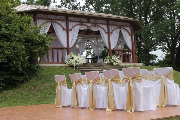 Plätze für Hochzeitsfeiern