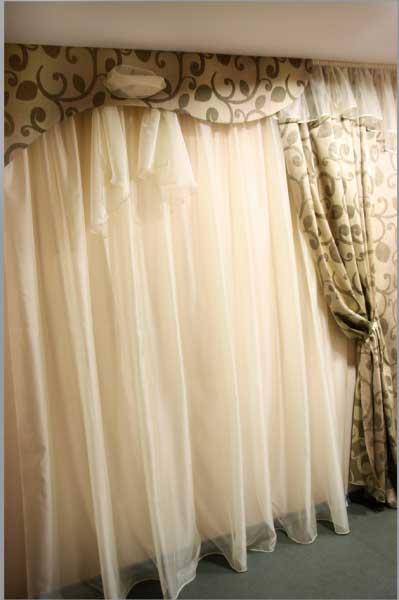 Textile and curtains