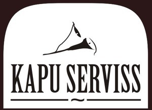 Kapu Serviss, working of stone