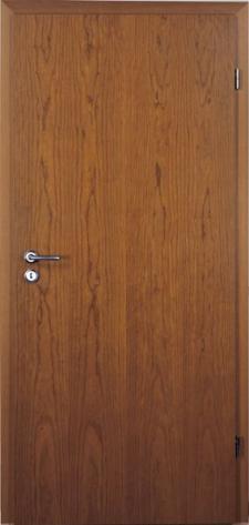 Interior doors with a lamonate cover