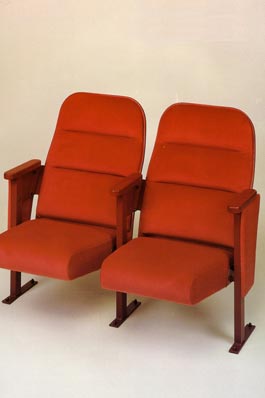 Concert hall chairs