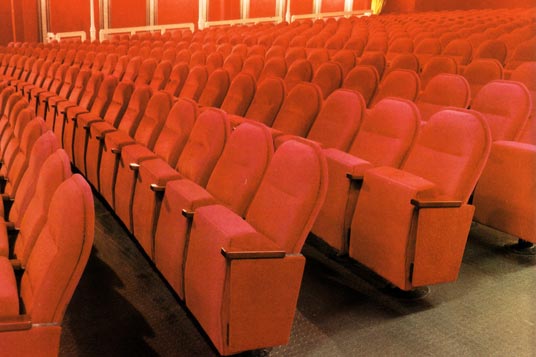 Chairs for concert halls 
