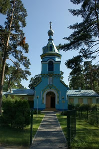 Jūrmalas Dubultu Svētā Kņaza Vladimira pareizticīgo baznīca, церковь