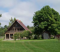 Krūmiņi, lauku mājas