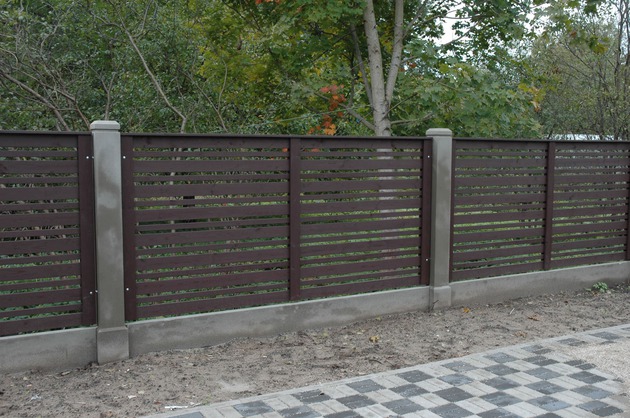 Wooden fences
