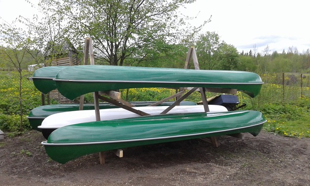 Latvijā ražotas kanoe laivas