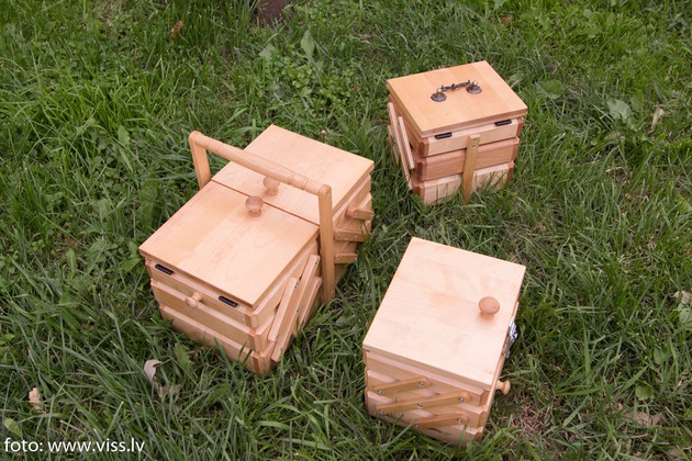 Koka kastes, kastītēs
