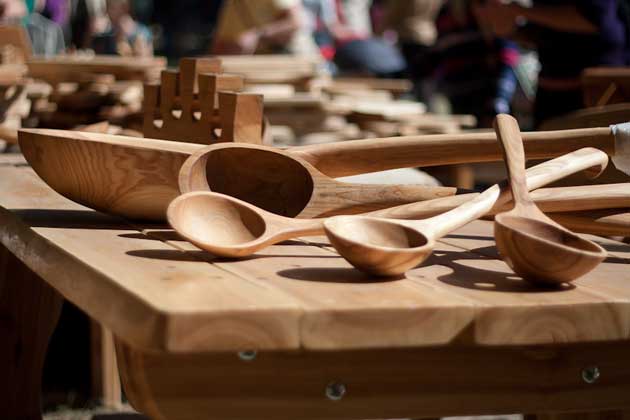 Wooden spoons