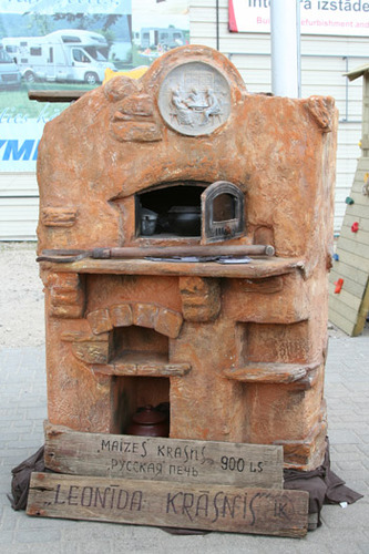 Stove building.
