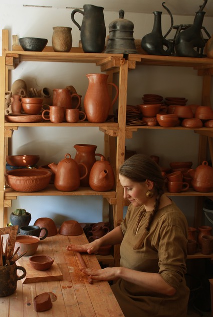 Ekskursija pa keramikas darbnīcu
