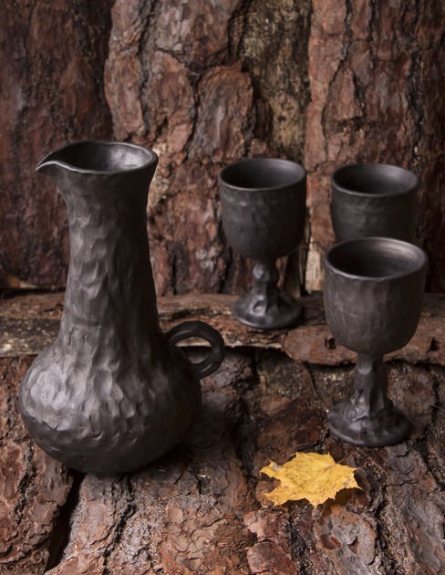 #keramika #ceramic #pottery #autumn #black #pot #tee #cup