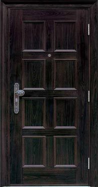 Metal doors 