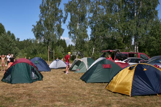 Места для палаток