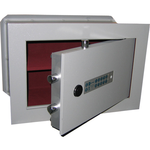 Built-in safes, wall safes