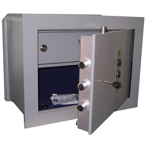 Built-in safes, wall safes