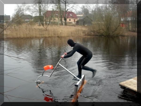 Water bicycles 