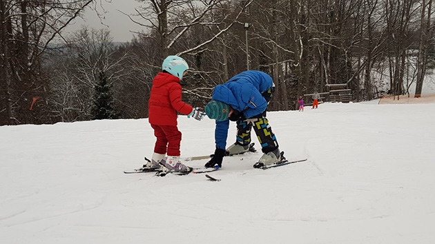 Skiing and snowboard school