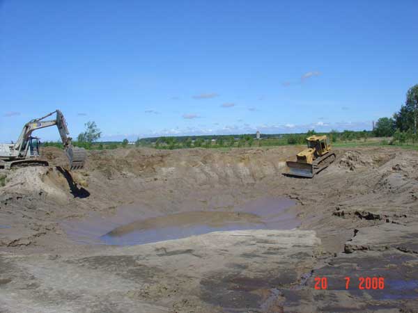 Ponds, pond digging
