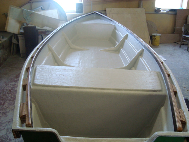 Glass fibre  boats building