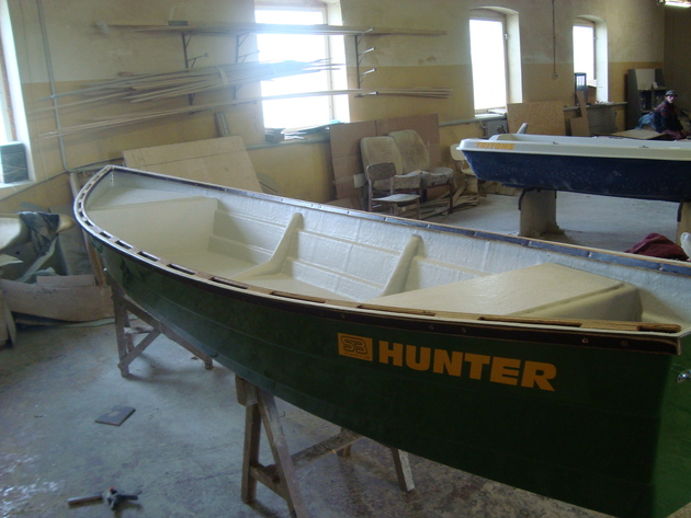 Glass fibre  boats building
