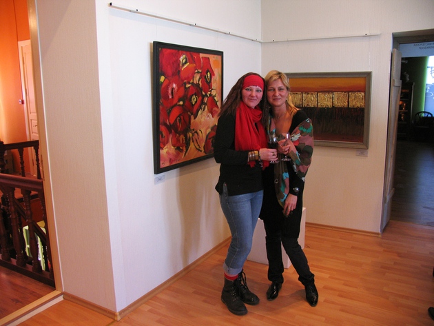  «Красное и черное» выставка в рамках дня искусства 