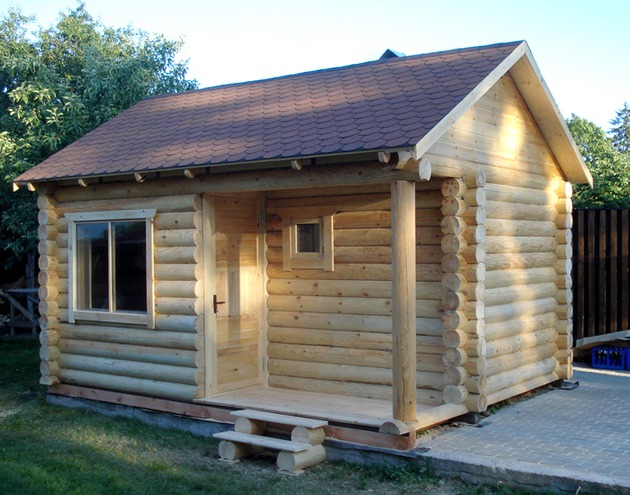 Wooden saunas