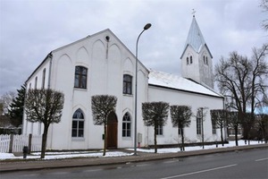 Talsu baptistu baznīca, Kirche