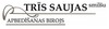 Trīs saujas smilšu, SIA, Bestattungsinstitute