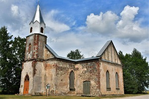 Unguru (Medņu) evanģēliski litersikā baznīca, church