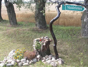 Vaidelotes, сельский двор