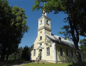 Vangažu Evaņģēliski Luteriskā baznīca, Kirche