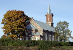 Varakļānu Luterāņu baznīca, церковь