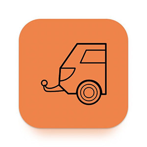 Wheelie, auto piekabju noma